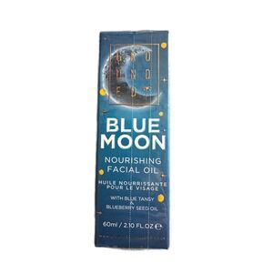 Grounding Blue Moon Nourishing Facial Oil Blue Tansy Blueberry Seed Oil